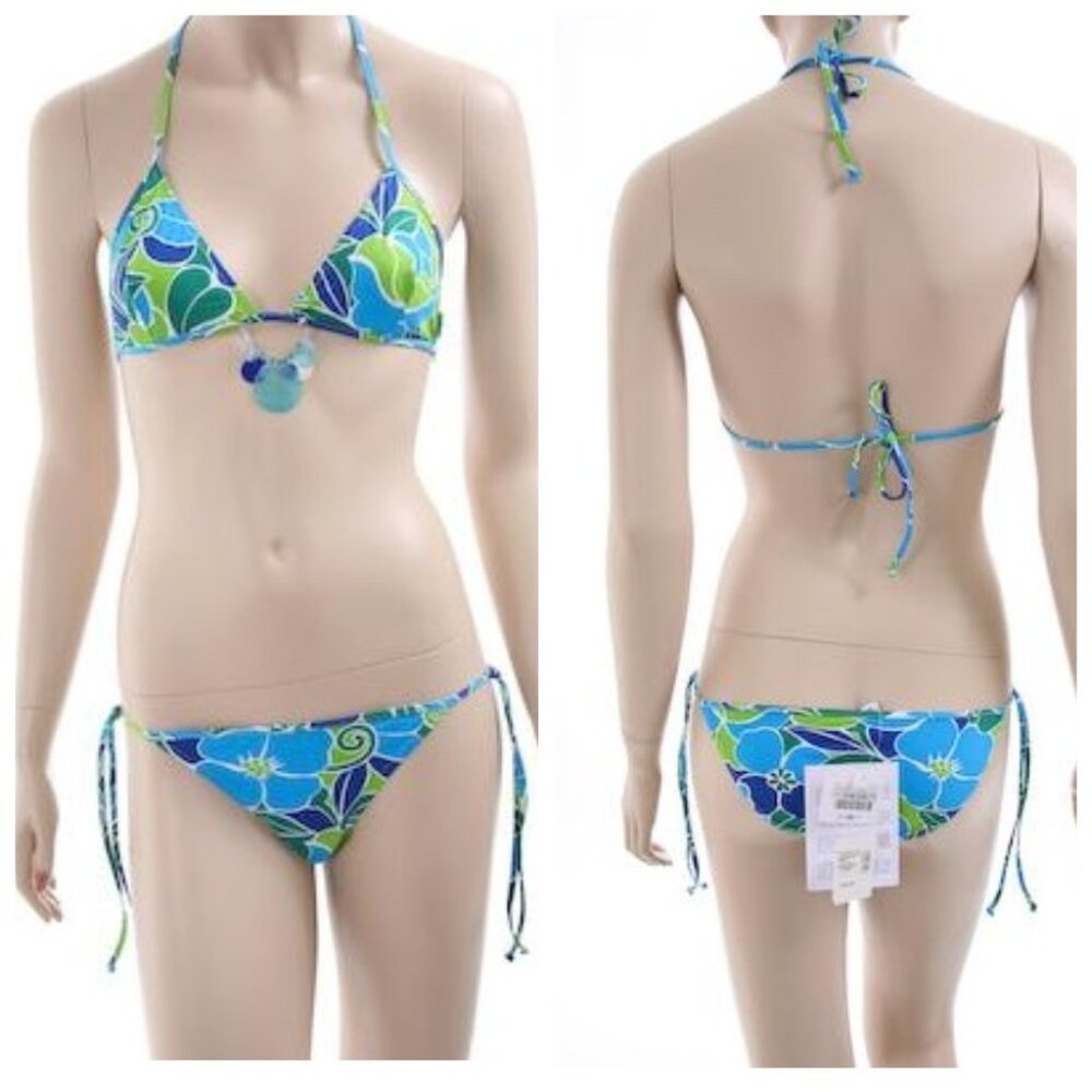 NWT MOSCHINO Bikini 2pc with decor